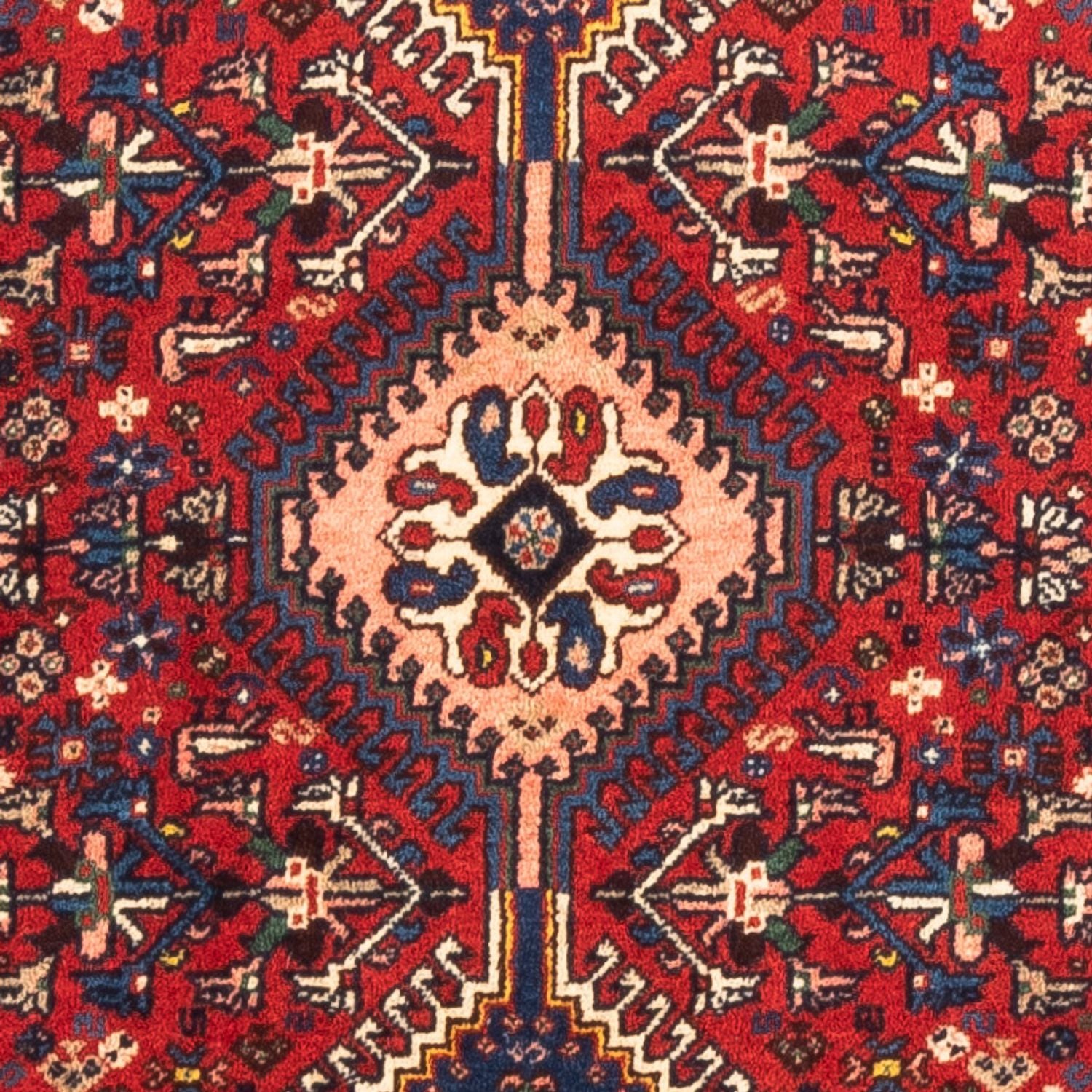 Perserteppich - Nomadic - 122 x 80 cm - rot