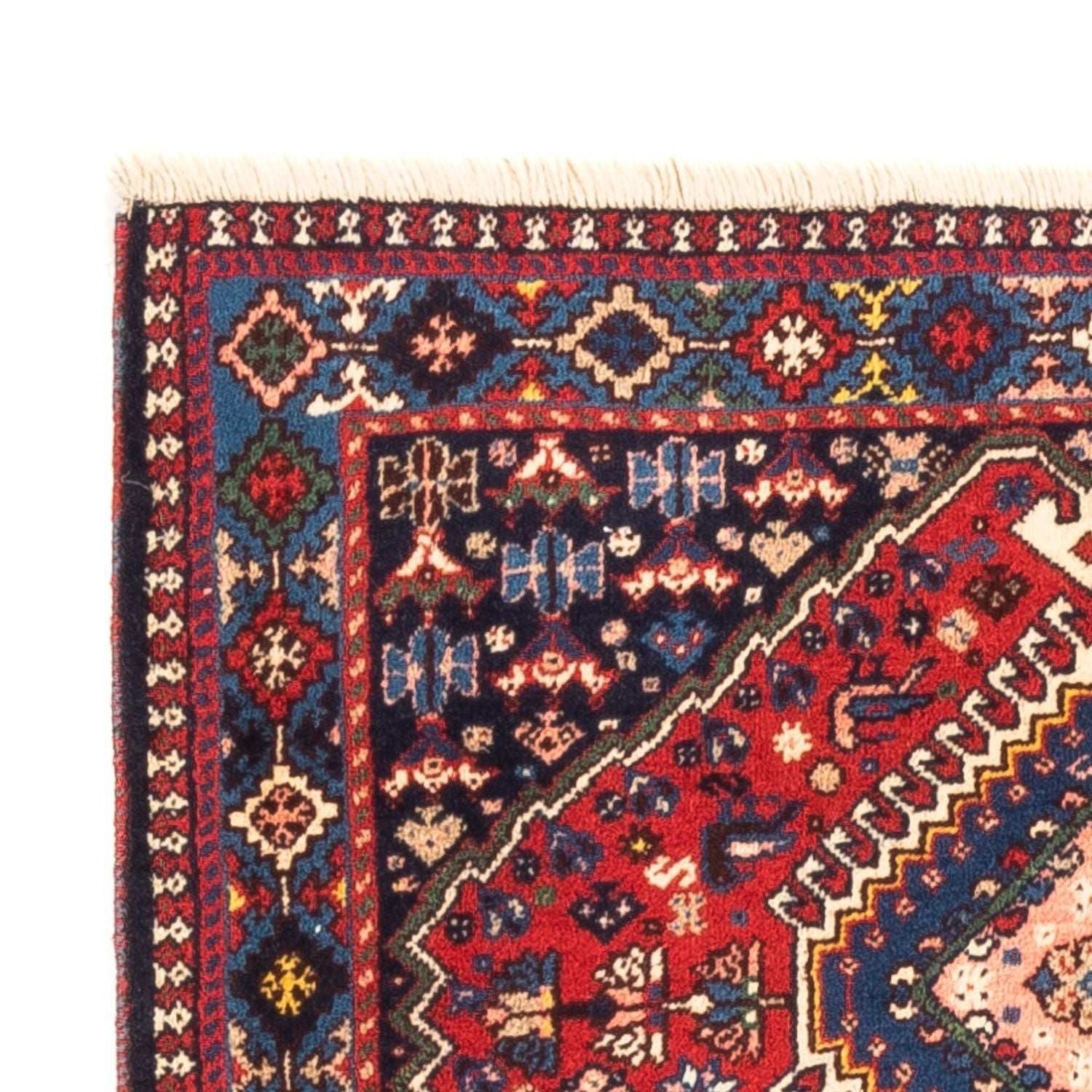 Perserteppich - Nomadic - 122 x 80 cm - rot