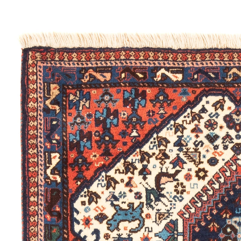 Perserteppich - Nomadic - 128 x 83 cm - creme
