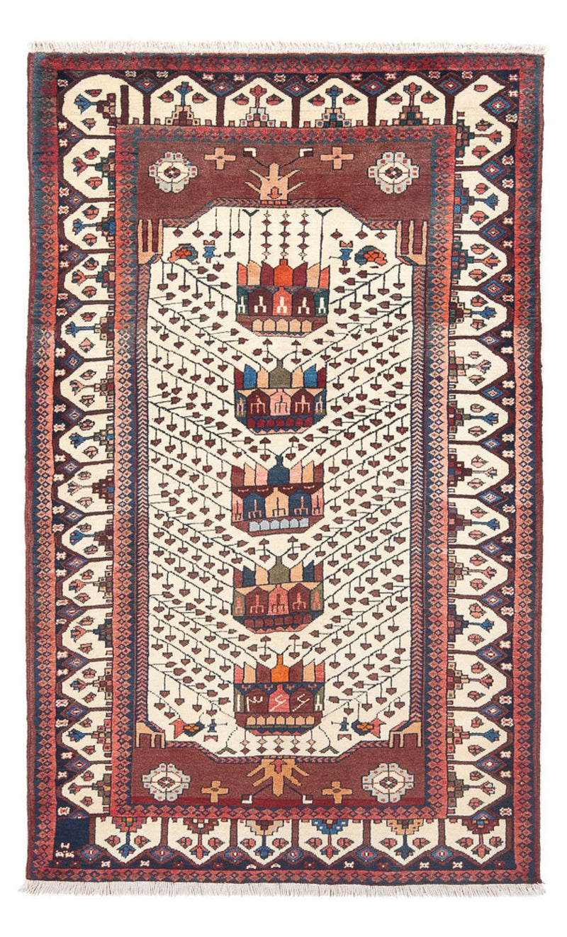 Perserteppich - Nomadic - 206 x 124 cm - creme