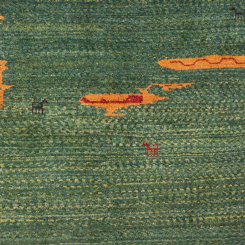 Gabbeh Teppich - Perser - 226 x 170 cm - mehrfarbig