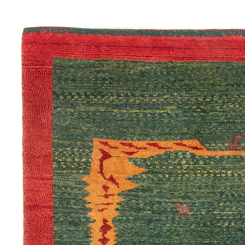 Gabbeh Teppich - Perser - 226 x 170 cm - mehrfarbig
