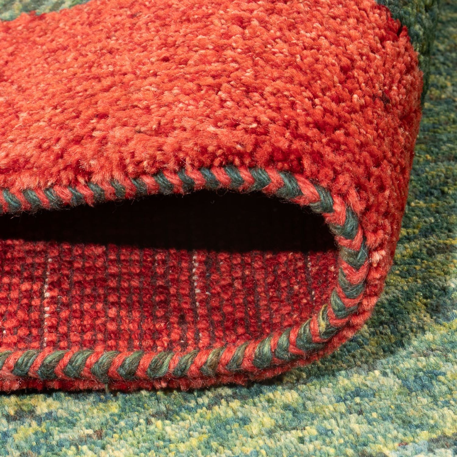 Gabbeh Teppich - Perser - 226 x 170 cm - mehrfarbig