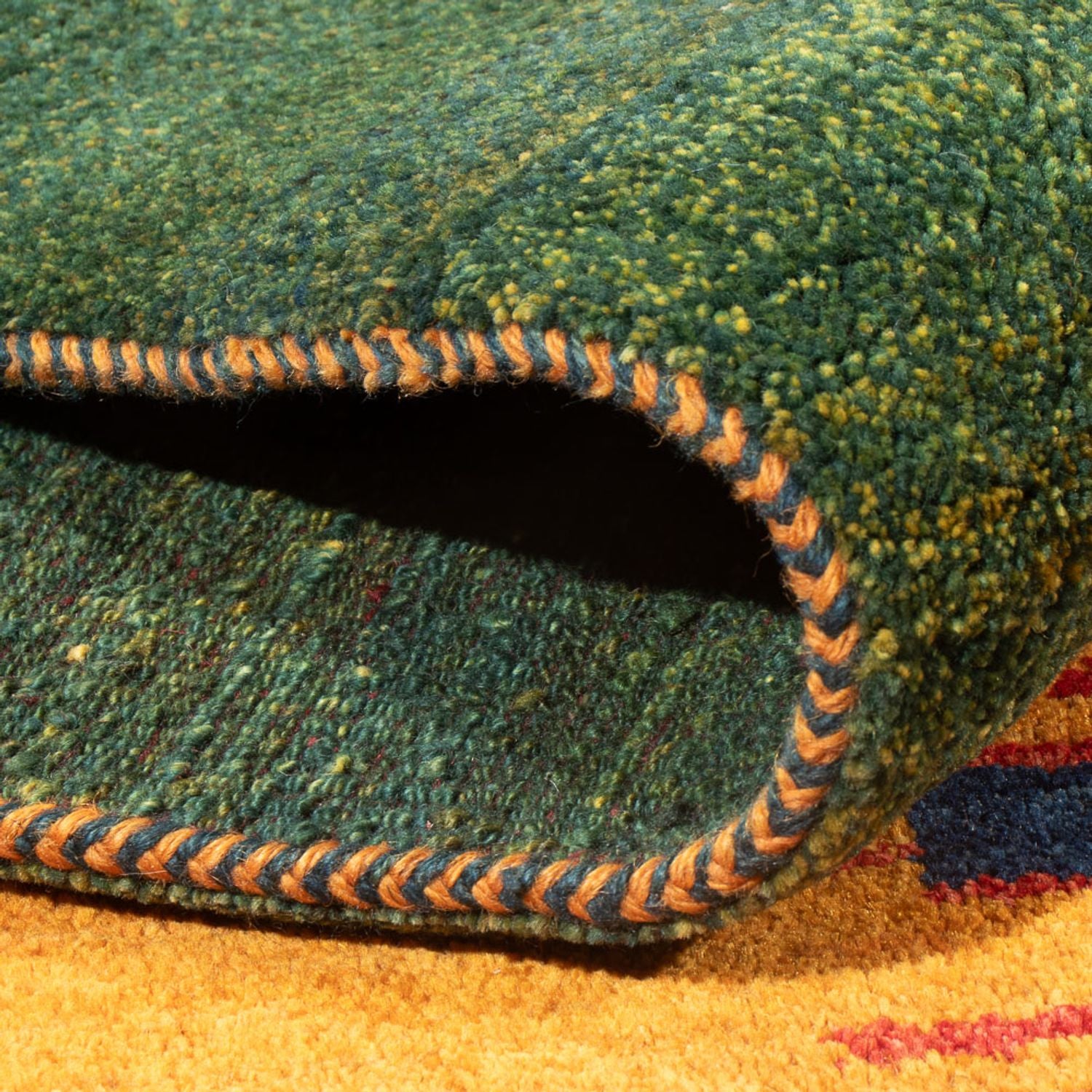 Gabbeh Teppich - Perser - 227 x 200 cm - mehrfarbig