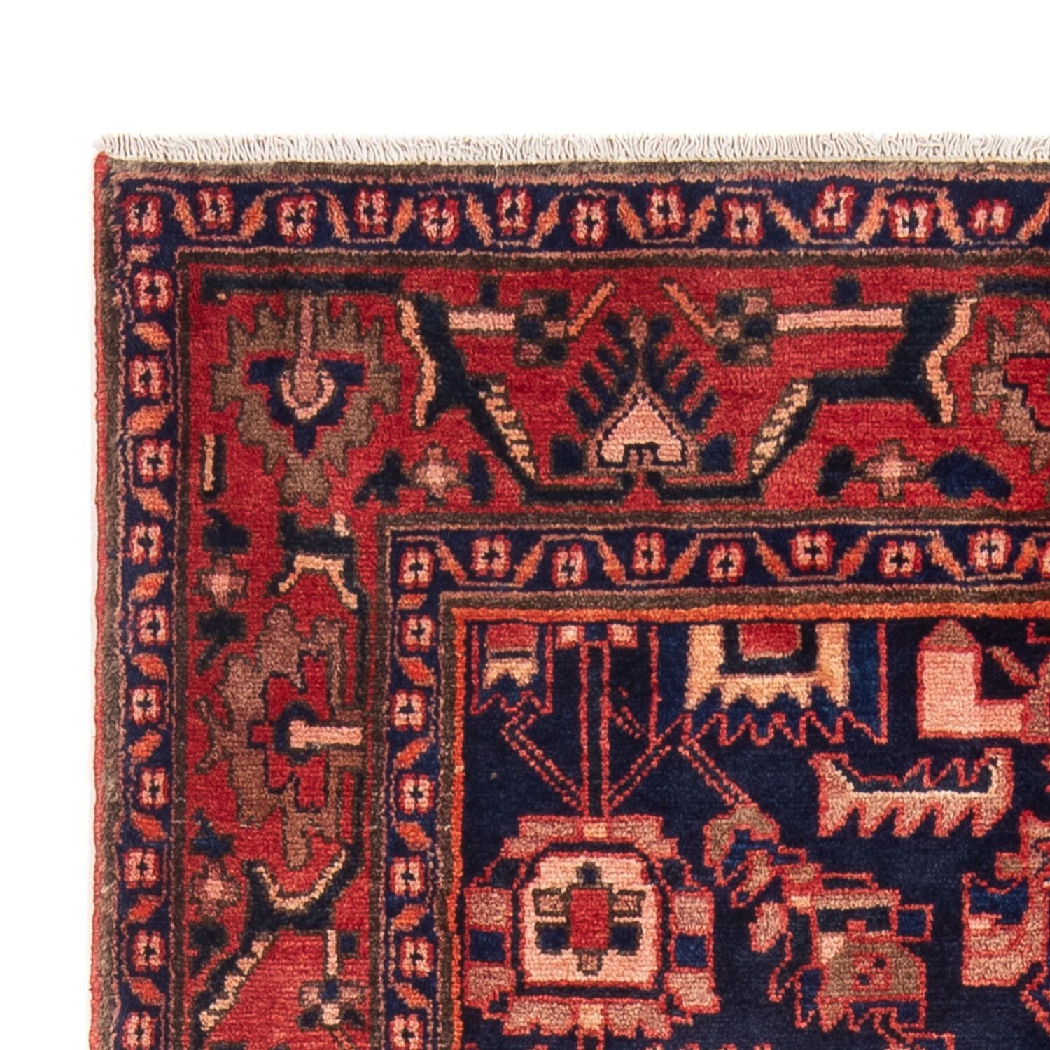 Perserteppich - Nomadic - Royal - 202 x 131 cm - dunkelblau