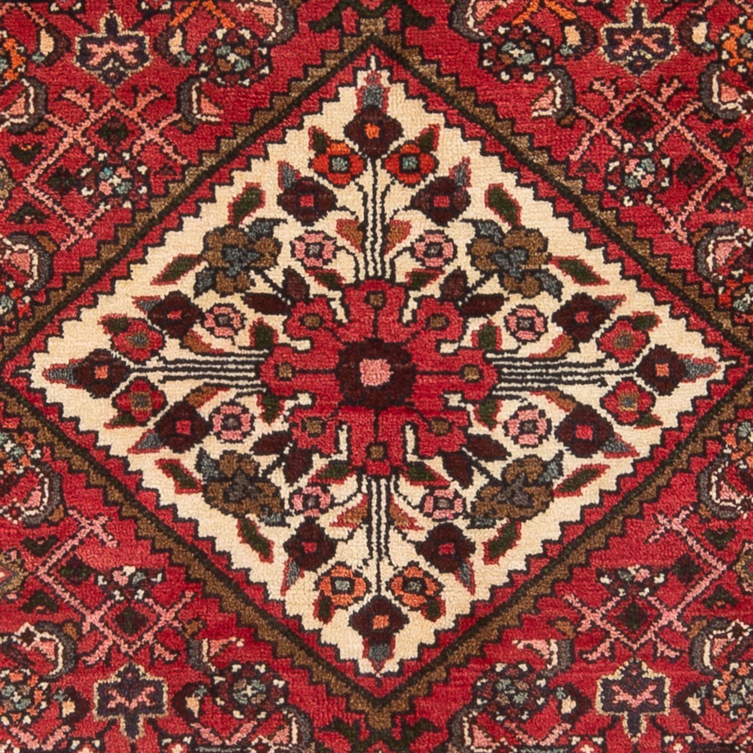 Perserteppich - Nomadic - 195 x 147 cm - rot
