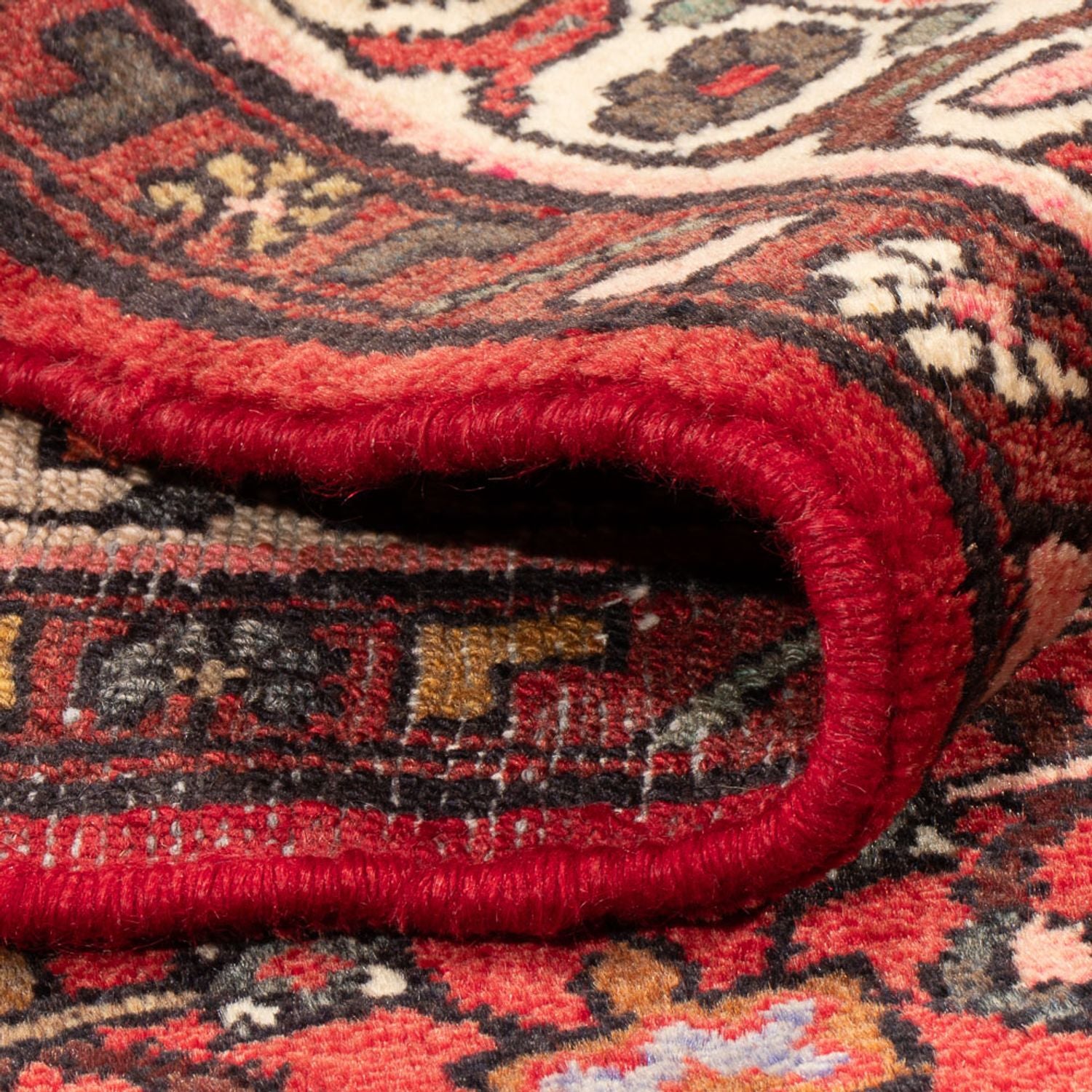 Perserteppich - Nomadic - 195 x 147 cm - rot