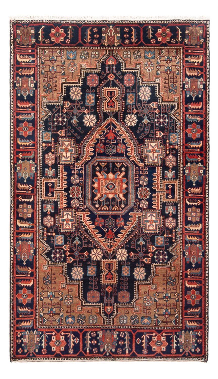 Perserteppich - Nomadic - 218 x 138 cm - dunkelblau