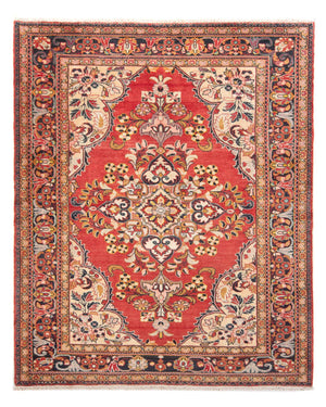 Perserteppich - Nomadic - 210 x 165 cm - rot