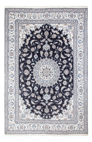 Perserteppich - Nain - 295 x 191 cm - dunkelblau
