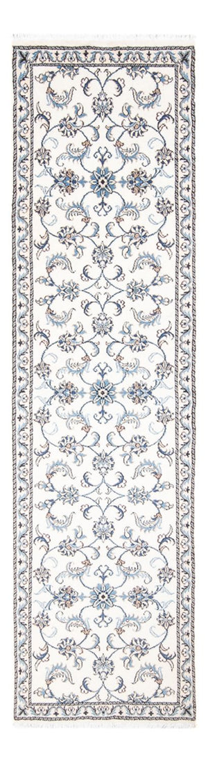 Läufer Perser - Nain - 286 x 77 cm - silber