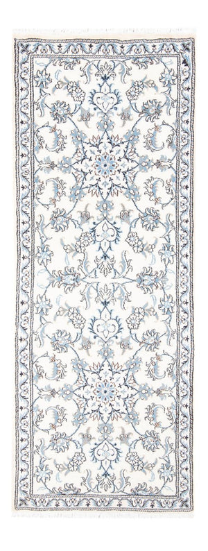 Läufer Perser - Nain - 197 x 75 cm - silber