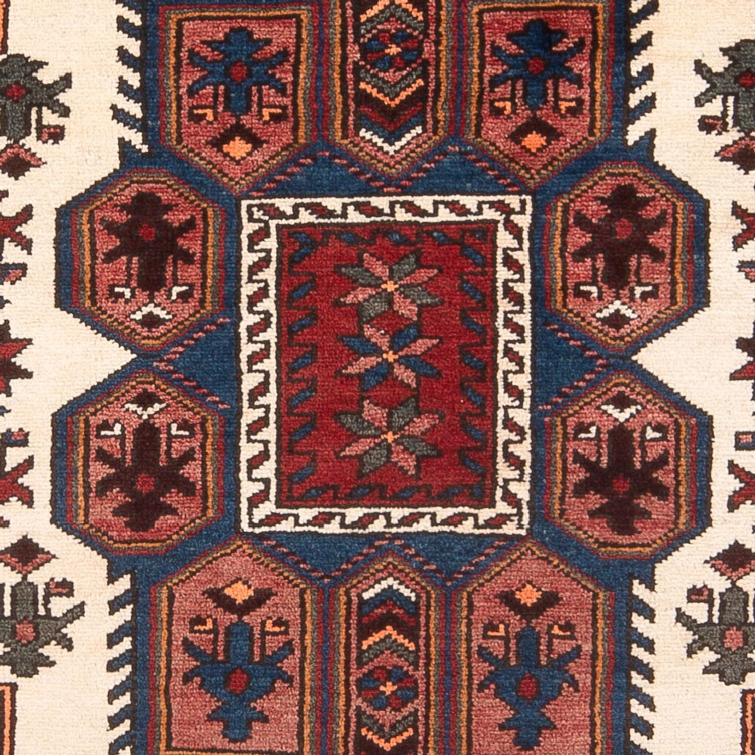 Perserteppich - Nomadic - 205 x 128 cm - dunkelblau