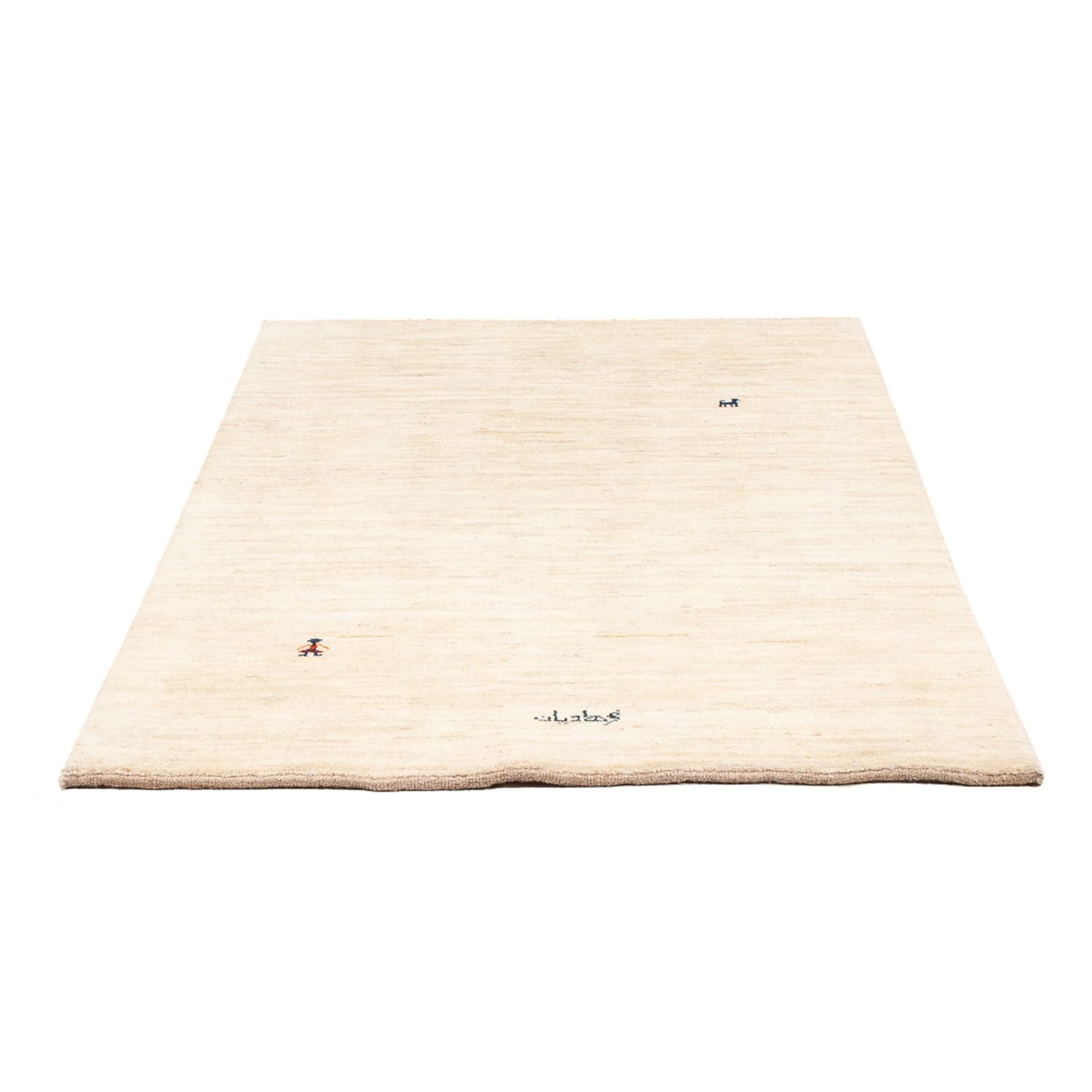 Gabbeh Teppich - Perser - 163 x 110 cm - hellgrau