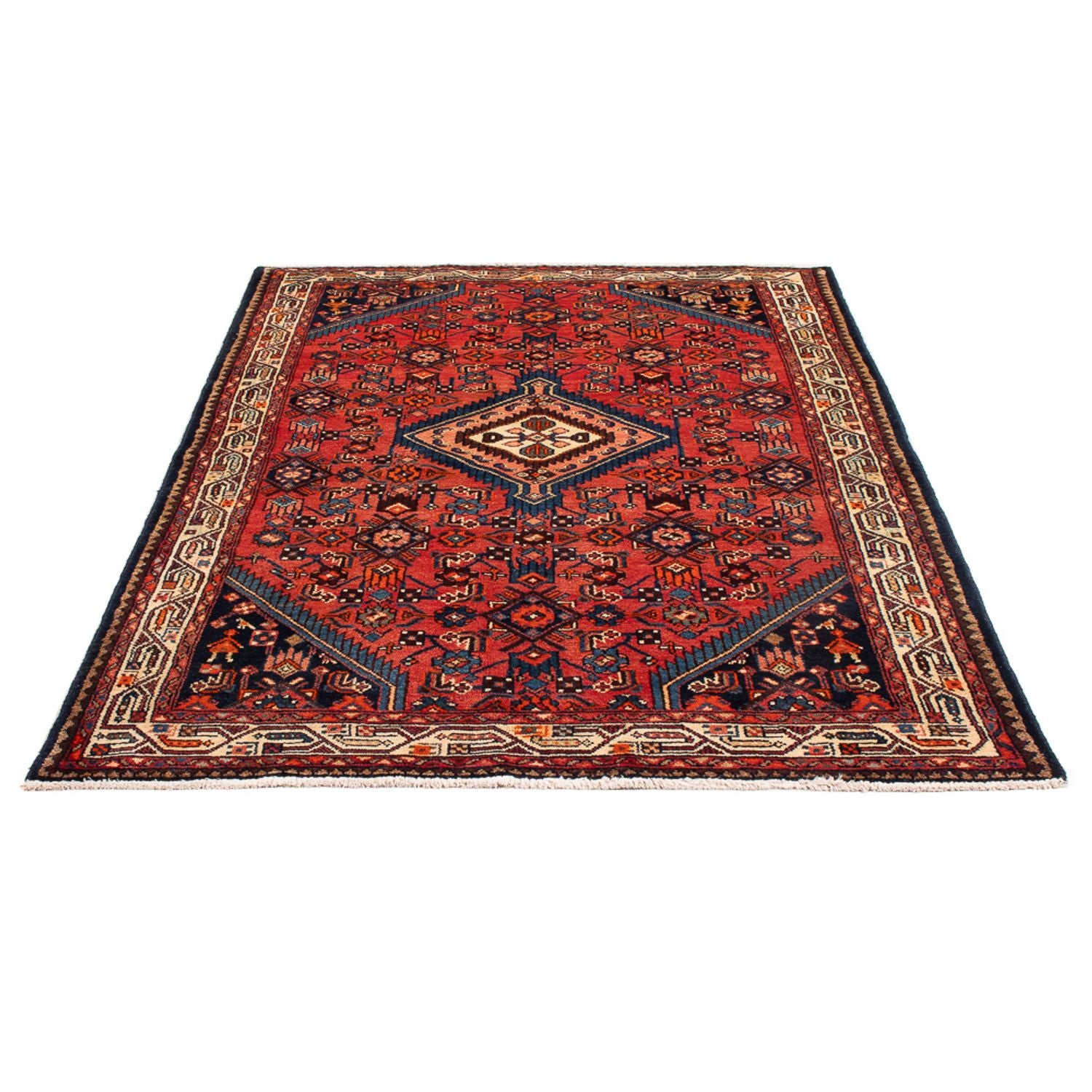 Perserteppich - Nomadic - 205 x 130 cm - rot
