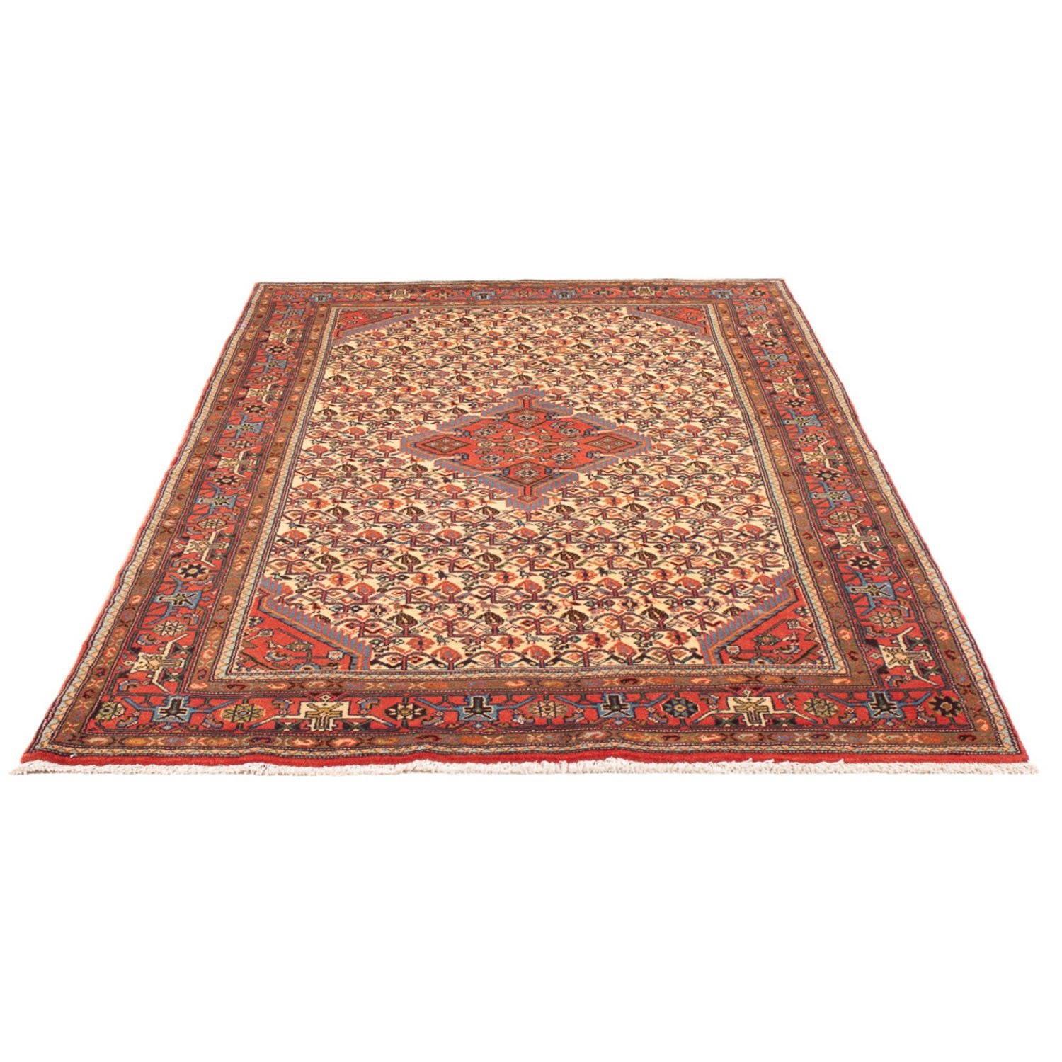 Perserteppich - Nomadic - 198 x 123 cm - creme
