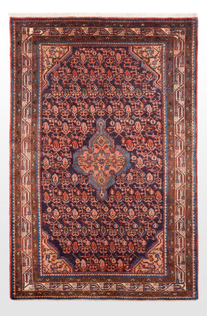 Perserteppich - Nomadic - 215 x 132 cm - dunkelblau