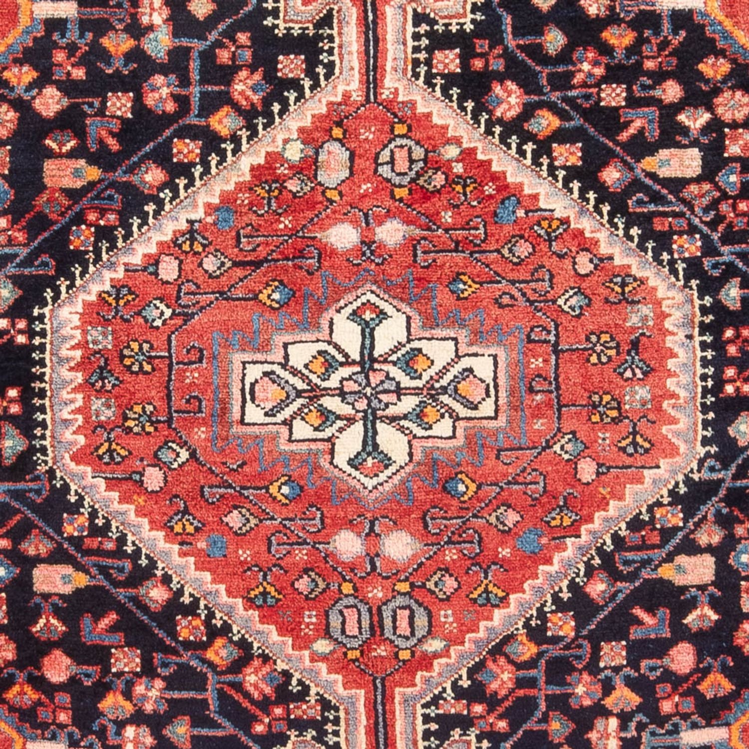 Läufer Perser - Nomadic - 224 x 129 cm - dunkelblau