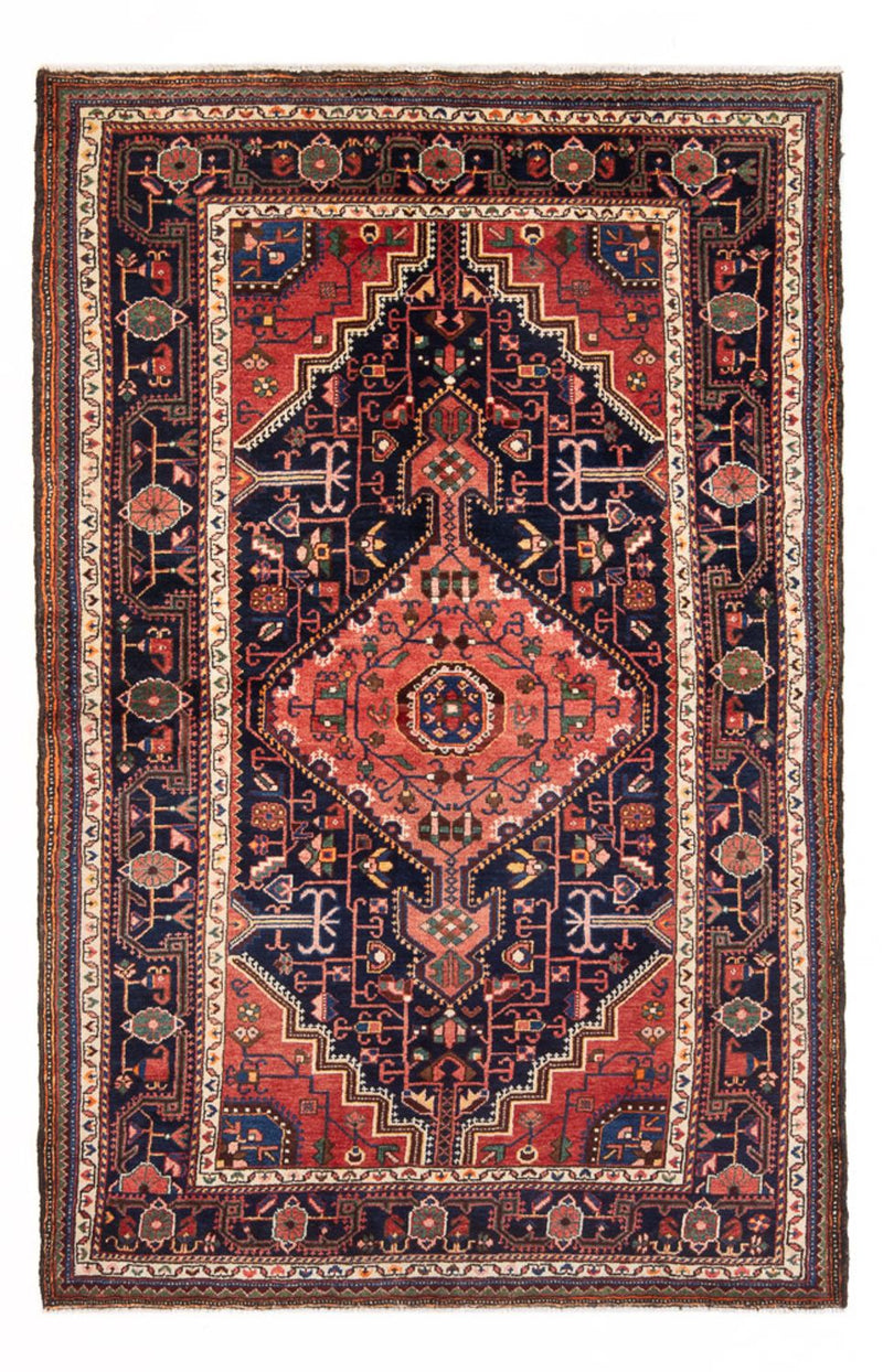 Perserteppich - Nomadic - 215 x 137 cm - dunkelblau