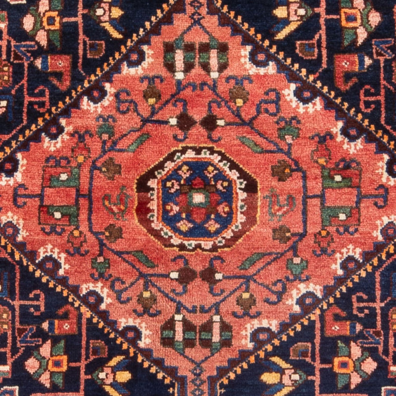 Perserteppich - Nomadic - 215 x 137 cm - dunkelblau