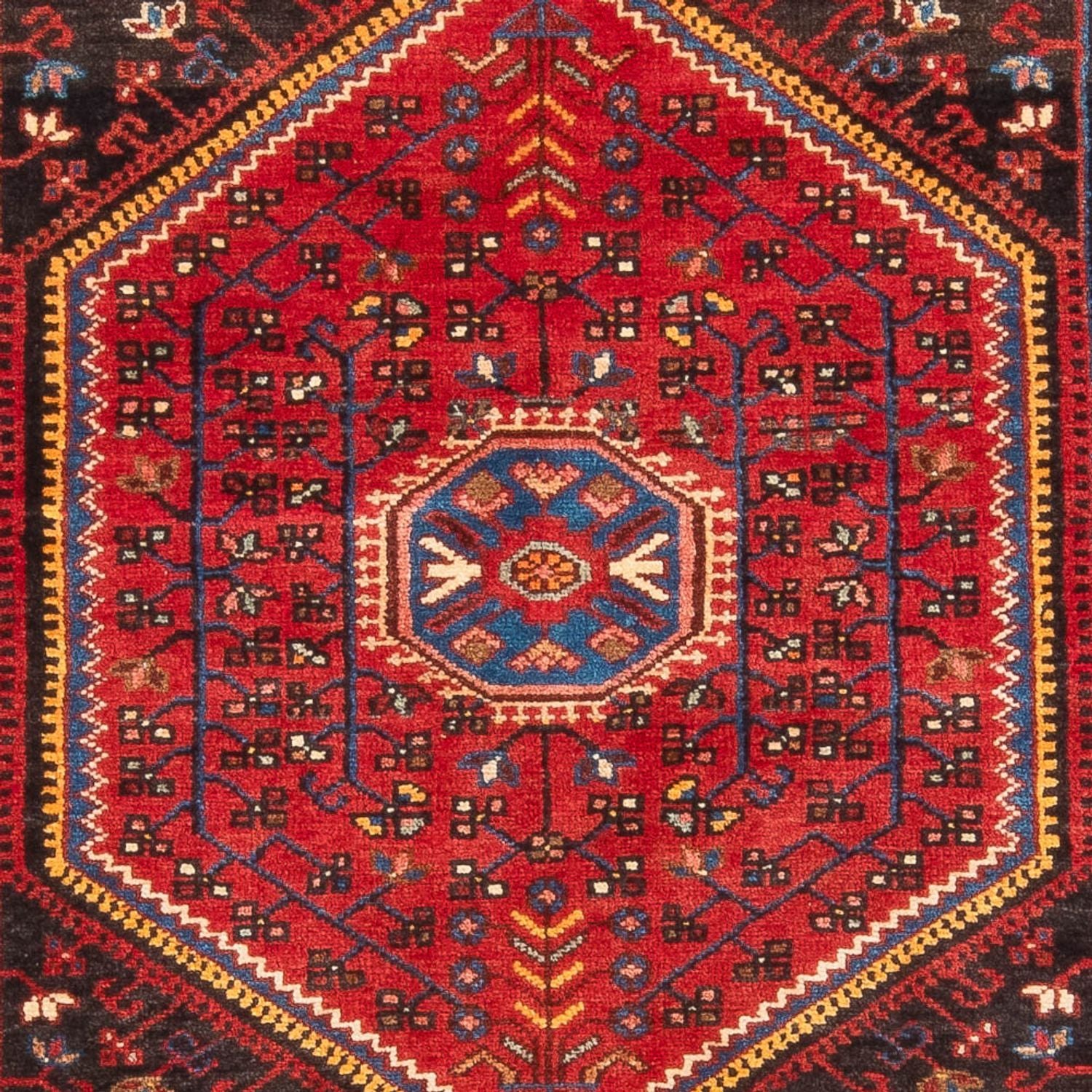 Perserteppich - Nomadic - 236 x 137 cm - dunkelblau