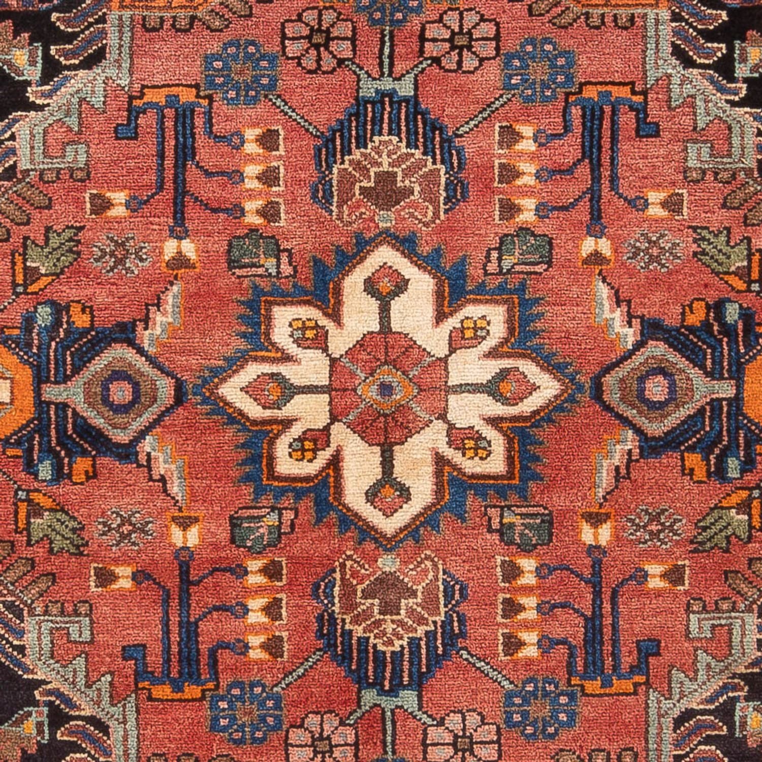Perserteppich - Nomadic - 212 x 138 cm - rot