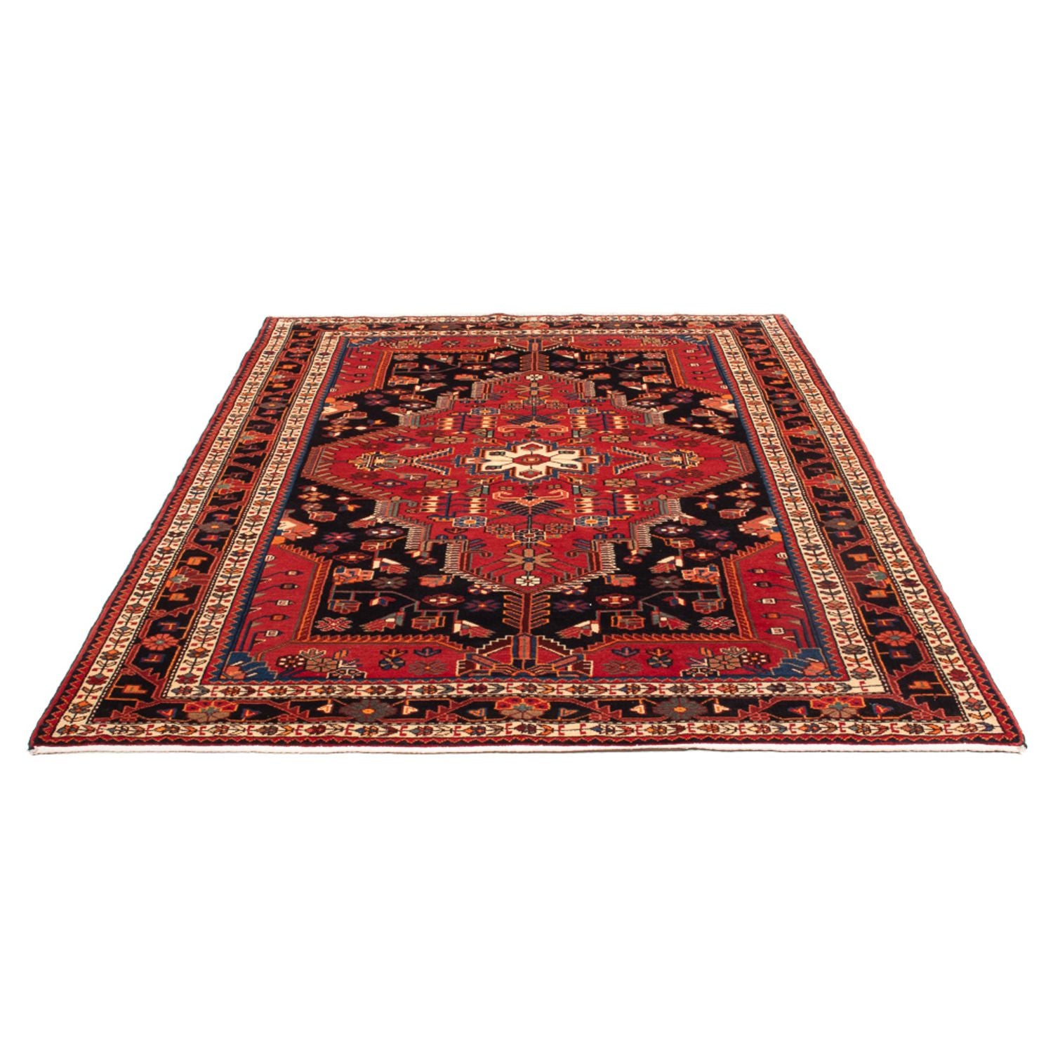 Perserteppich - Nomadic - 215 x 145 cm - rot