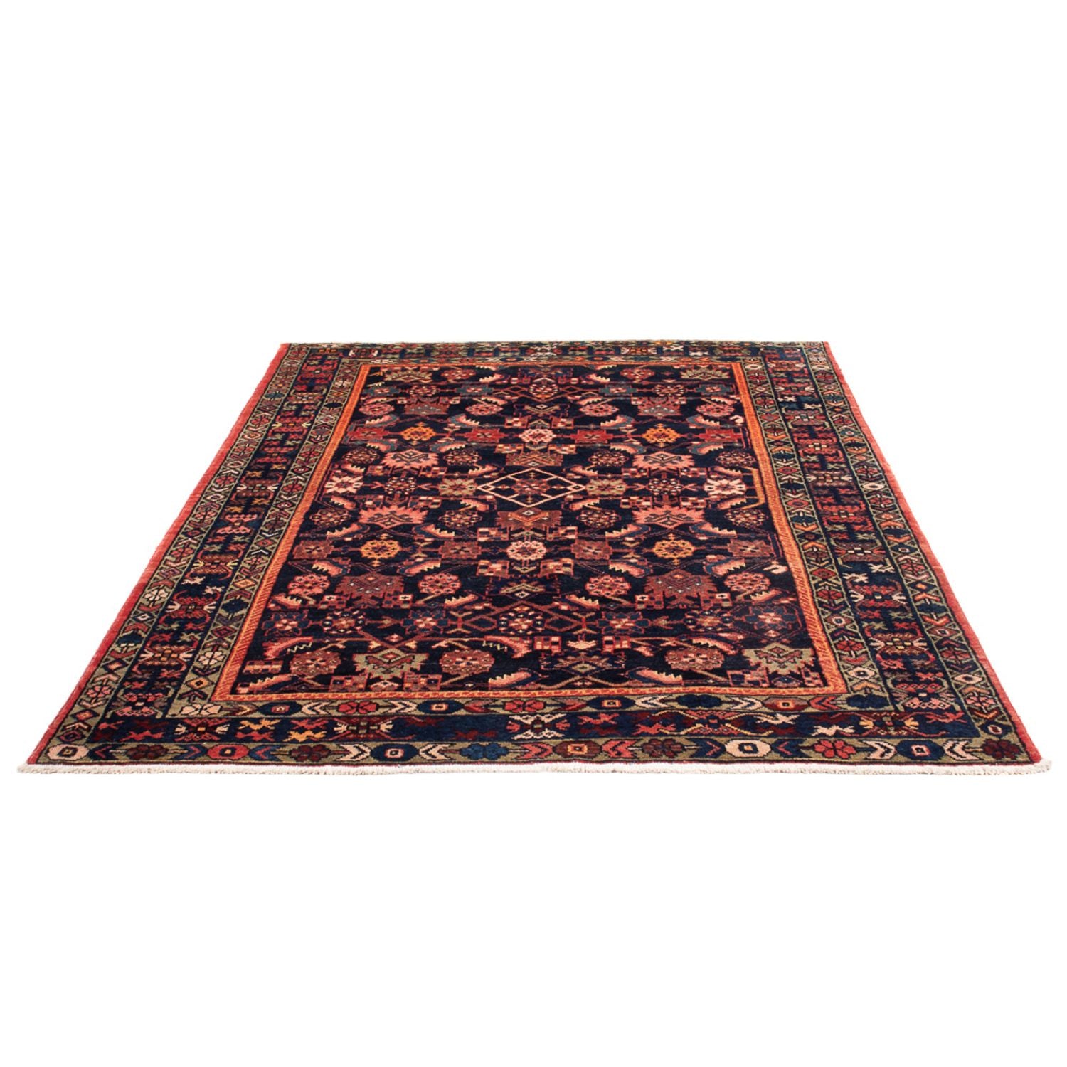 Perserteppich - Nomadic - 205 x 155 cm - dunkelblau