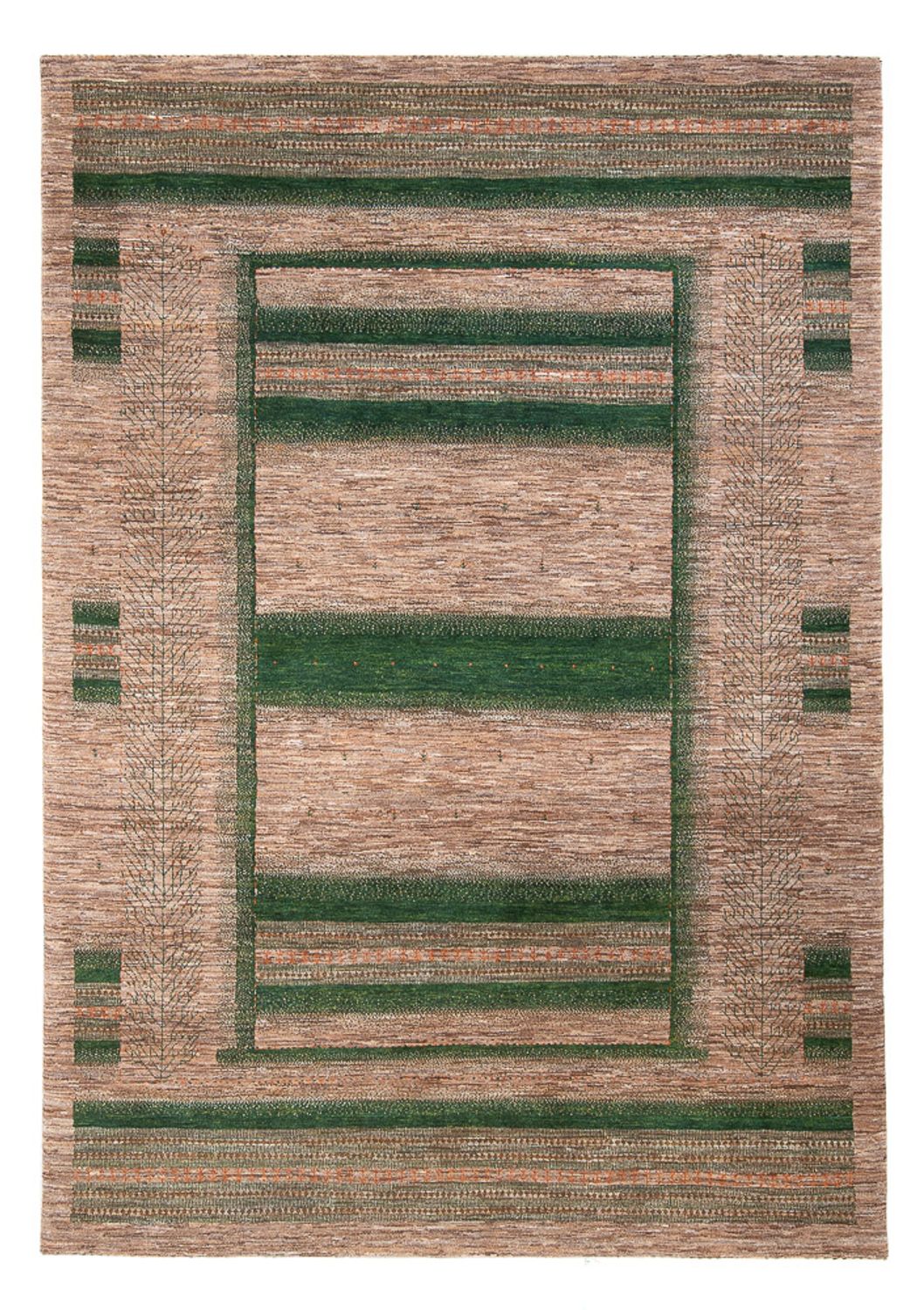 Gabbeh Teppich - Loribaft Perser - 305 x 211 cm - mehrfarbig