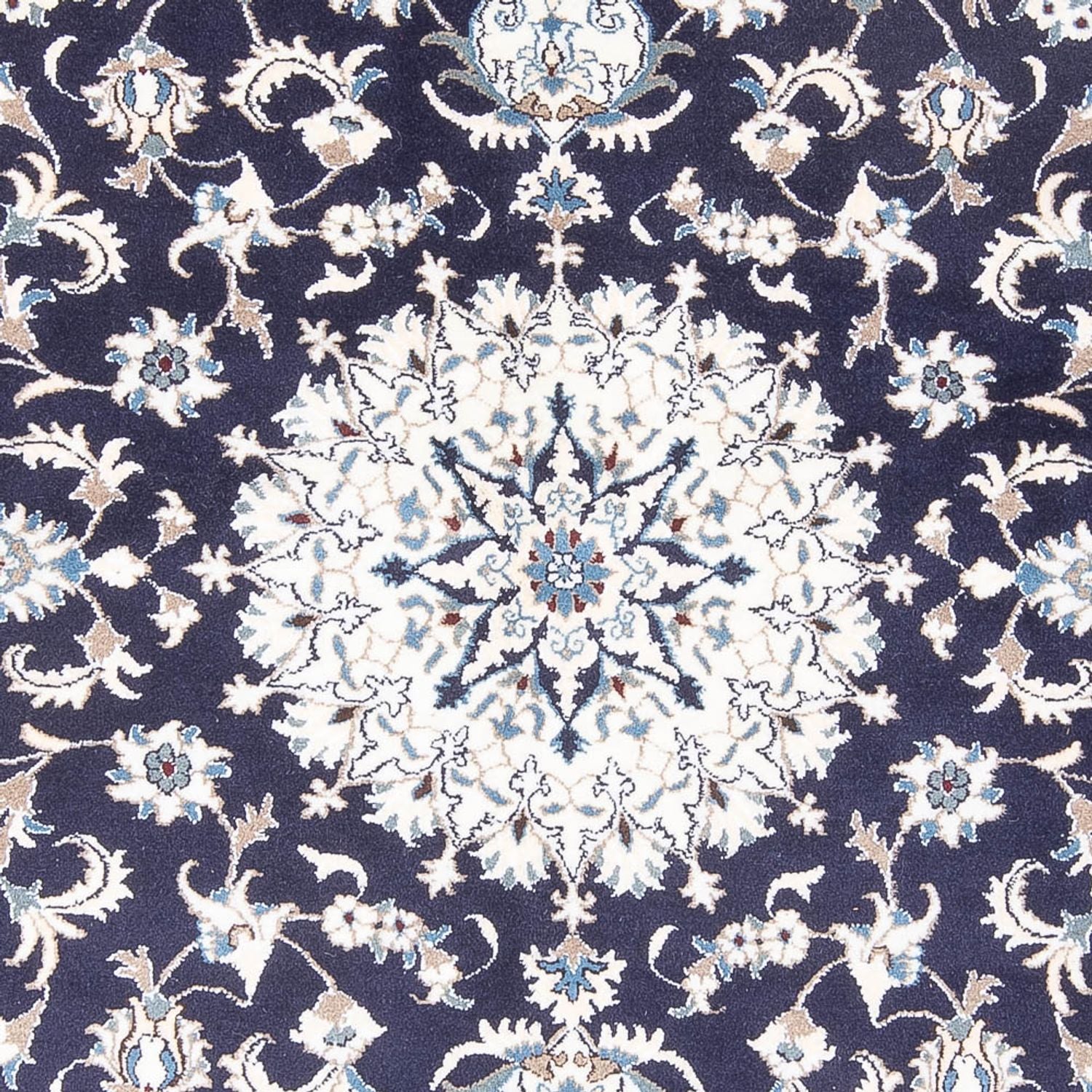 Perserteppich - Nain - 235 x 167 cm - dunkelblau