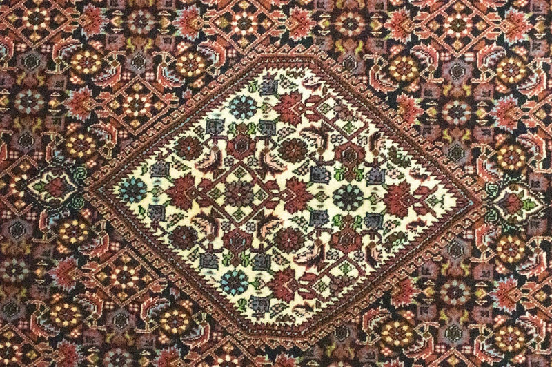 Perserteppich - Bidjar 226 x 142 cm - blau