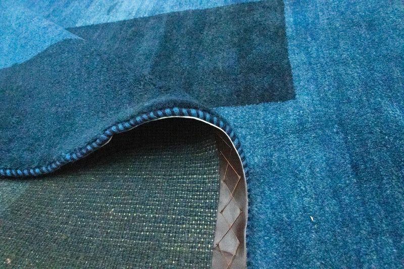 Gabbeh Teppich - Perser 197 x 151 cm - blau