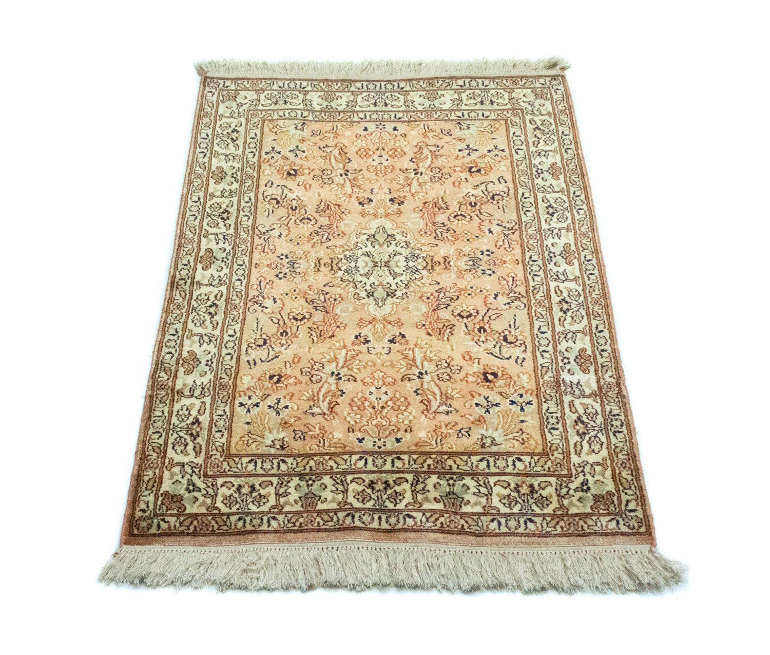 Seidenteppich - Kaschmir Seide 95 x 61 cm Fußmatte