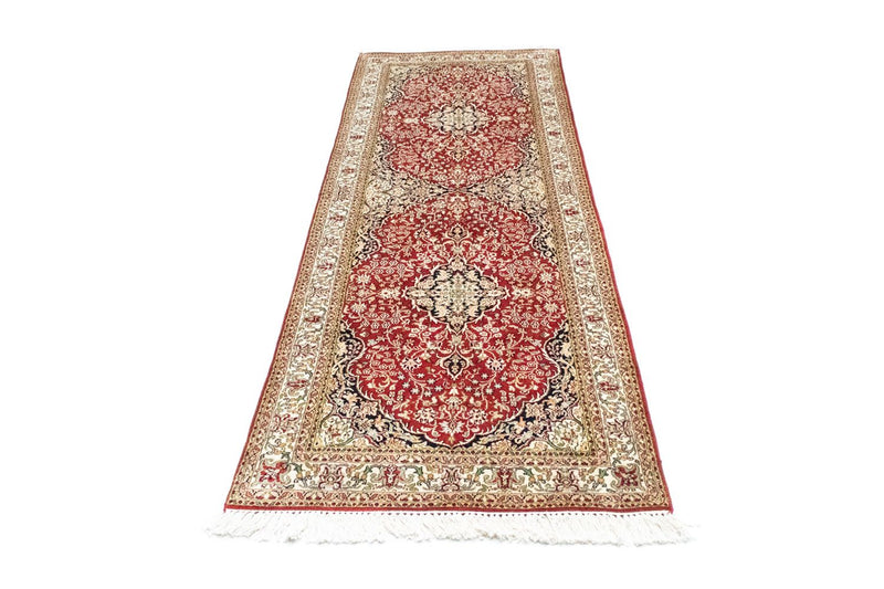 Seidenteppich - Kaschmir Seide 237 x 80 cm Teppich Läufer