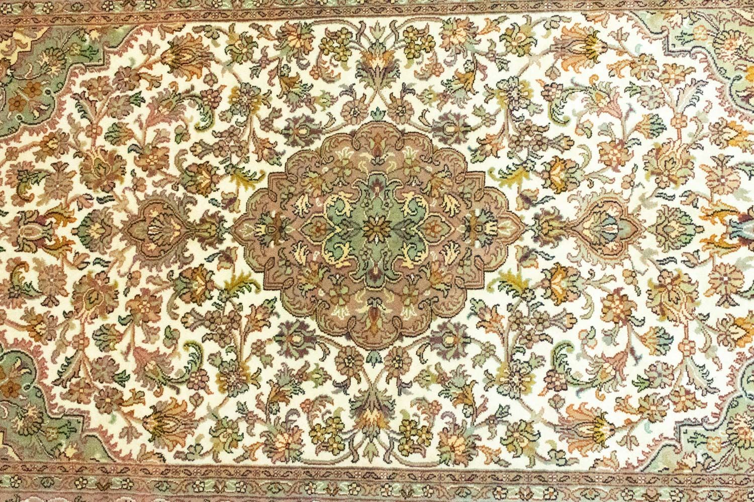 Seidenteppich - Kaschmir Seide 159 x 94 cm Teppichbrücke