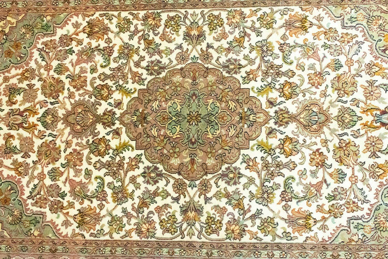 Seidenteppich - Kaschmir Seide 159 x 94 cm Teppichbrücke