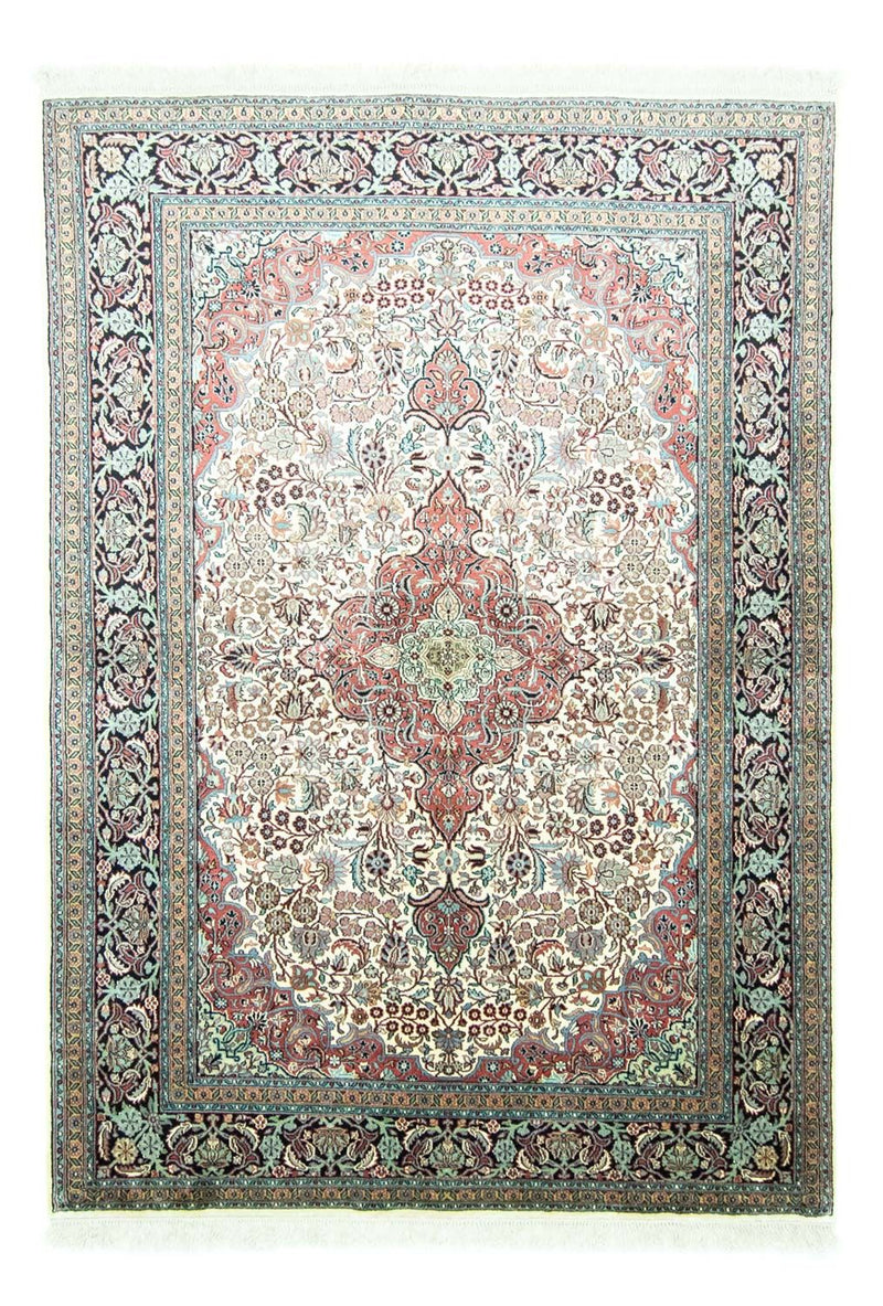 Seidenteppich - Kaschmir Seide 218 x 153 cm Wohnzimmer Teppich