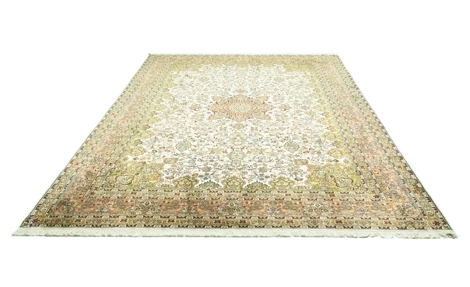 Seidenteppich - Kaschmir Seide 308 x 217 cm Teppich Wohnzimmer