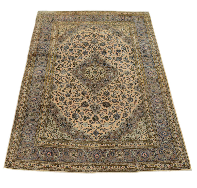 Perserteppich - Keshan 341 x 237 cm - beige