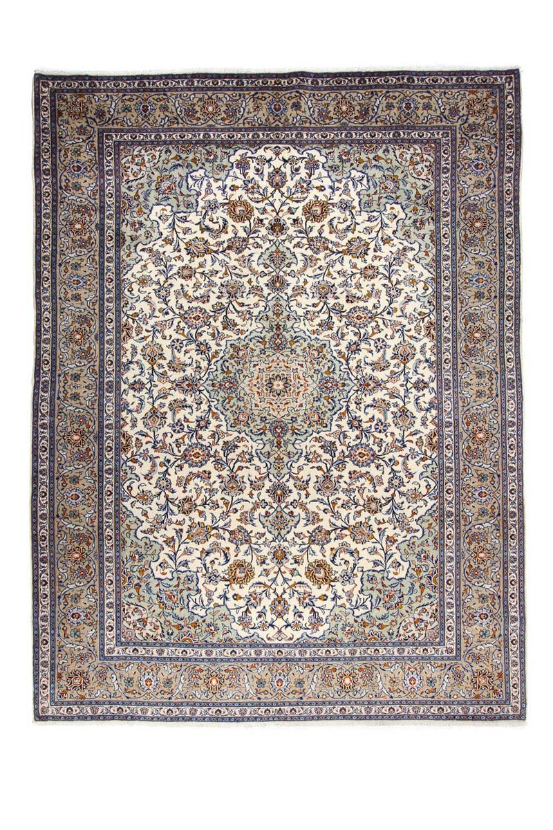 Perserteppich - Keshan 398 x 300 cm - beige