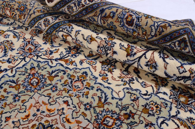 Perserteppich - Keshan 398 x 300 cm - beige