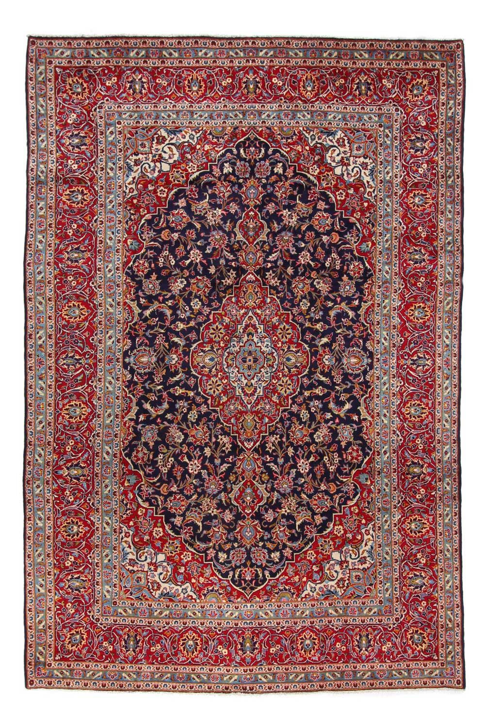 Perserteppich - Keshan 368 x 246 cm - blau