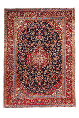 Perserteppich - Keshan 403 x 290 cm - blau