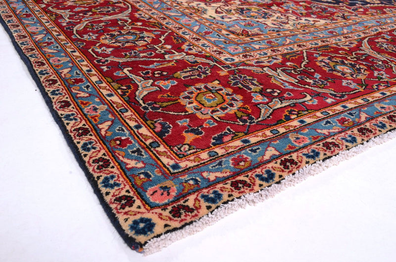 Perserteppich - Keshan 403 x 290 cm - blau
