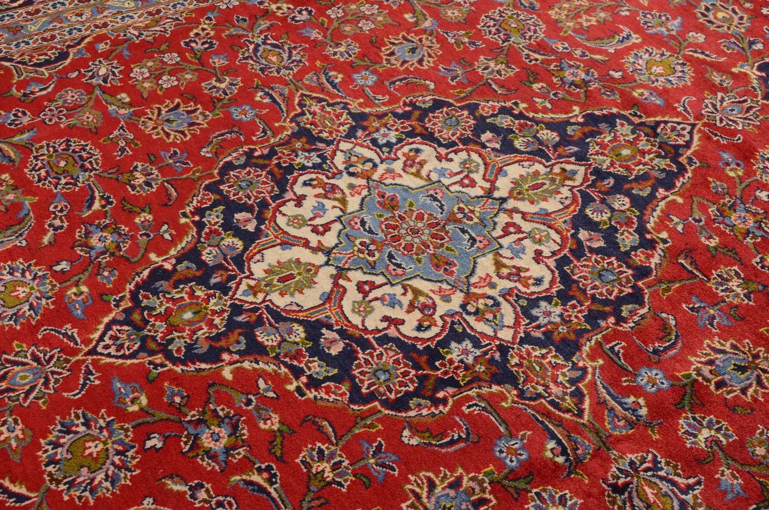 Perserteppich - Keshan 349 x 239 cm - rot