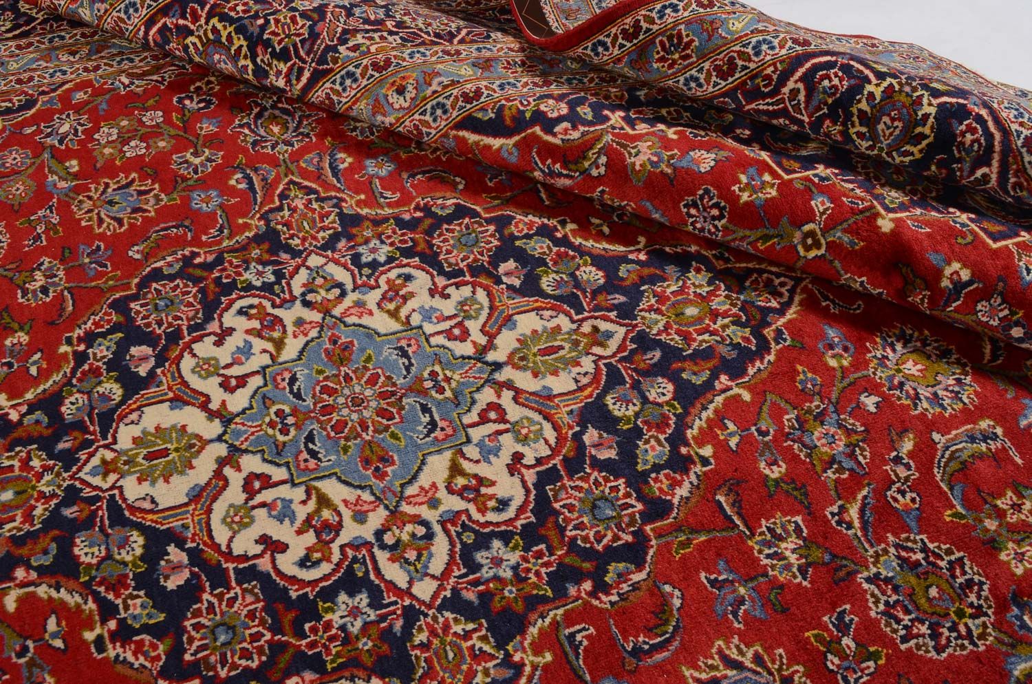Perserteppich - Keshan 349 x 239 cm - rot