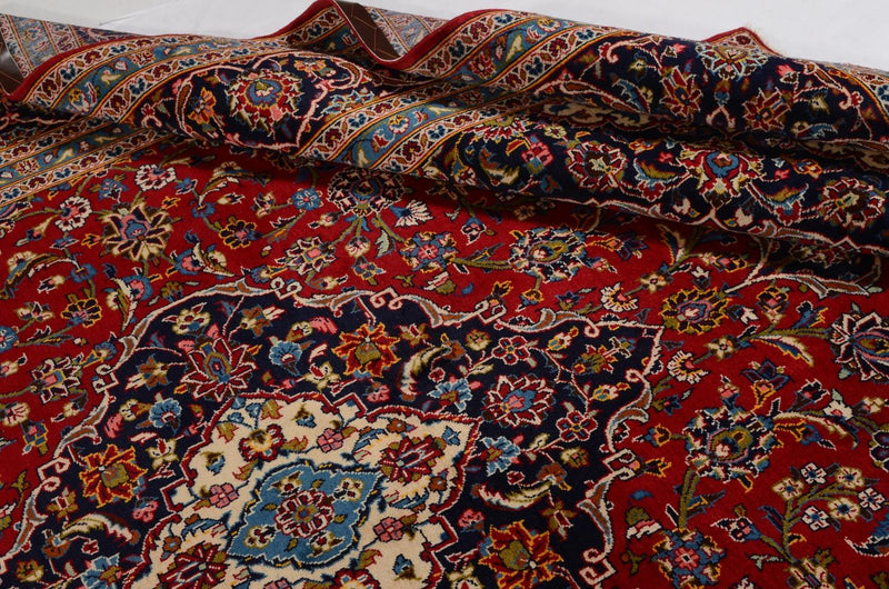 Perserteppich - Keshan 365 x 253 cm - rot