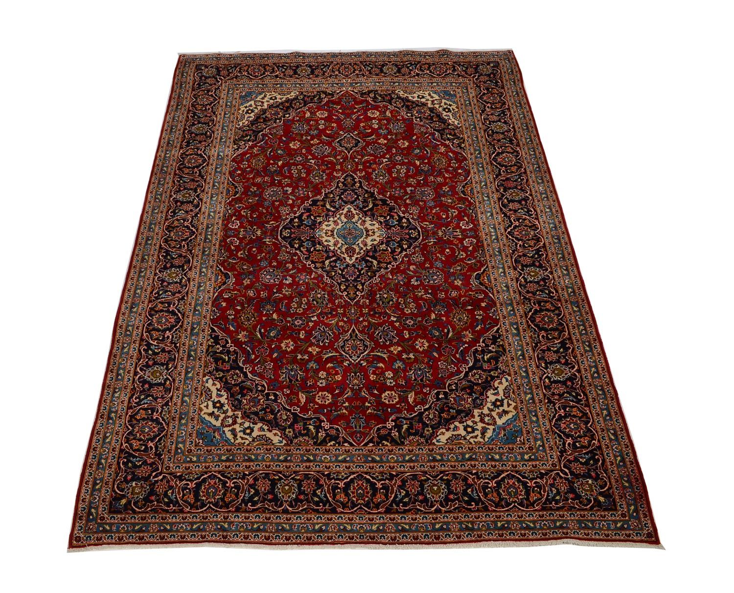 Perserteppich - Keshan 365 x 253 cm - rot