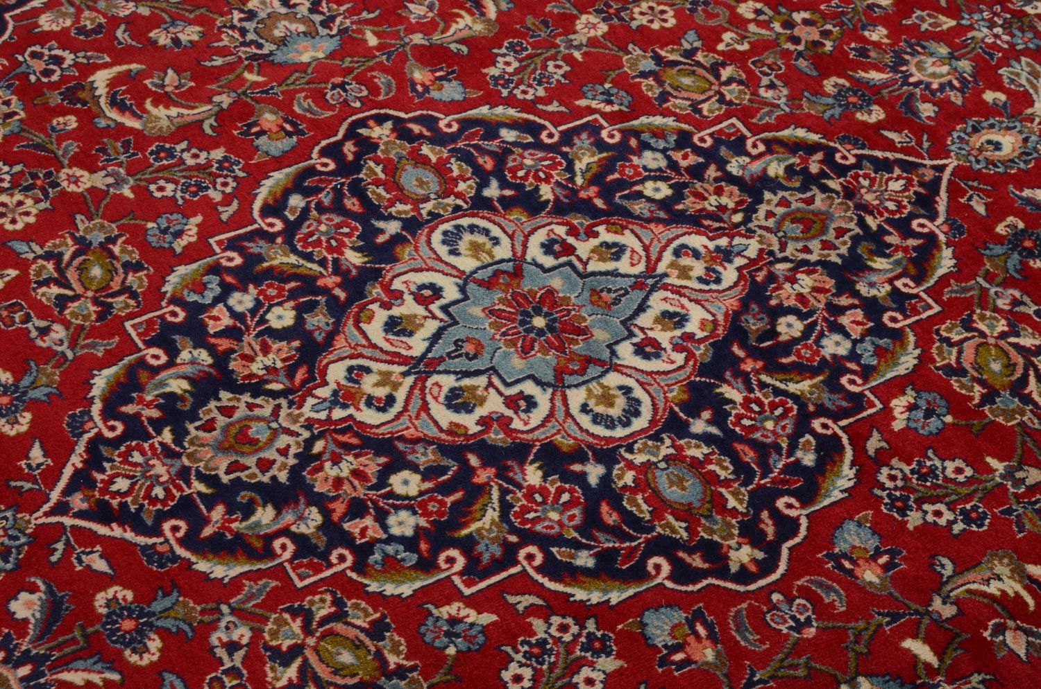 Perserteppich - Keshan 353 x 242 cm - rot