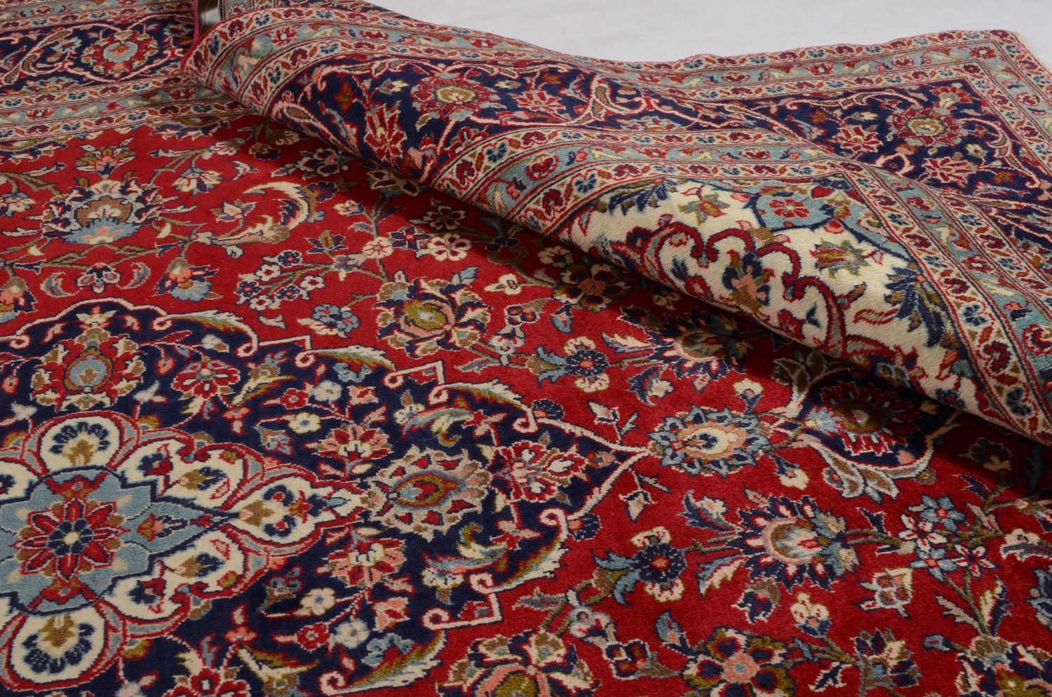 Perserteppich - Keshan 353 x 242 cm - rot